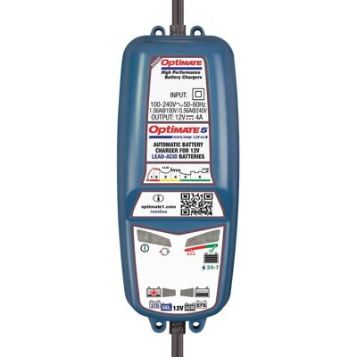 Optimate TM220-4A 12V 4A Charger - Battery Maintenance Optimate TM220-4A 12V 4A Charger - Battery Maintenance