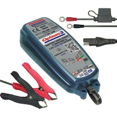 Optimate TM430 12V 0.8A 7-Stufen Ladegerät - Batterietyp Optimate TM430 12V 0.8A 7-Stufen Ladegerät - Batterietyp