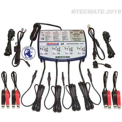Optimate 3 Quad TM454 - Blei-Säure-Ladegerät Optimate 3 Quad TM454 - Blei-Säure-Ladegerät