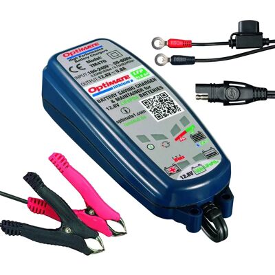 Tecmate Lithium 0,8A - Oplaadapparaat voor motorfietsen Tecmate Lithium 0,8A - Oplaadapparaat voor motorfietsen
