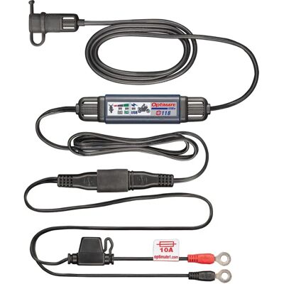Chargeur USB-C OPTIMATE O-118 - Moto, 3300mA Chargeur USB-C OPTIMATE O-118 - Moto, 3300mA