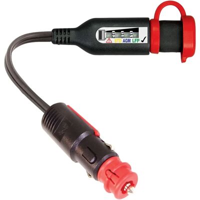 OPTIMATE Batteriestatus-Monitor mit Steckdose - Autoanschluss OPTIMATE Batteriestatus-Monitor mit Steckdose - Autoanschluss