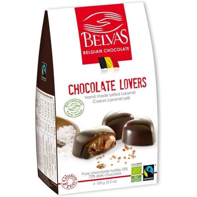 BELVAS Organiczne Serduszka w Pralince - Bezglutenowe, Fair Trade BELVAS Organiczne Serduszka w Pralince - Bezglutenowe, Fair Trade