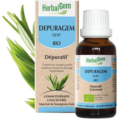 Herbalgem Bio Dépuragem Complexe - Détox du foie - 30ml - Publicité Herbalgem Bio Dépuragem Complexe - Détox du foie - 30ml - Publicité