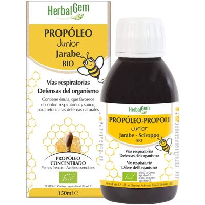 Herbalgem Bio Propolis Junior Sirup - Unterstützt Immunsystem & Atemwege Herbalgem Bio Propolis Junior Sirup - Unterstützt Immunsystem & Atemwege
