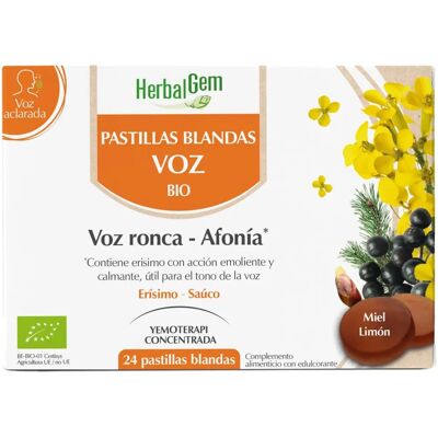 Herbalgem Bio Stimmpillen - Weiche Gummibärchen für die Kehle Herbalgem Bio Stimmpillen - Weiche Gummibärchen für die Kehle