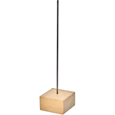 Powertex Artipistilos Träställning - 7x7x30 cm - Svart - Utställningsstativ Powertex Artipistilos Träställning - 7x7x30 cm - Svart - Utställningsstativ