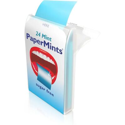 Sanico Srl Papermints Alito Fresco Strisce Alitosi - Fogli per l'alito fresco Sanico Srl Papermints Alito Fresco Strisce Alitosi - Fogli per l'alito fresco