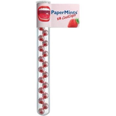PaperMints CoolCaps Fragola Senza Zucchero - Cura orale PaperMints CoolCaps Fragola Senza Zucchero - Cura orale