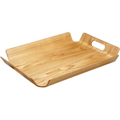 Plateau alimentaire en bois rectangulaire Point-Virgule 880-51800 - Publicité Plateau alimentaire en bois rectangulaire Point-Virgule 880-51800 - Publicité