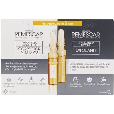 Remescar Reparación Intensiva 5 Días Tratamiento Perfecto para la Piel - Ampollas Faciales Remescar Reparación Intensiva 5 Días Tratamiento Perfecto para la Piel - Ampollas Faciales