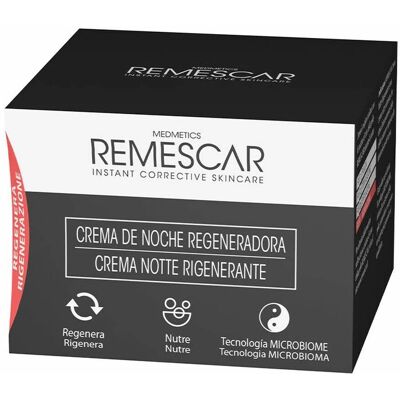 Crème Nuit Régénérante Remescar - Crème de nuit - 50ml - Publicité Crème Nuit Régénérante Remescar - Crème de nuit - 50ml - Publicité