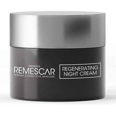Remescar Crème de Nuit Régénérante - Réparation et Hydratation - Publicité Remescar Crème de Nuit Régénérante - Réparation et Hydratation - Publicité