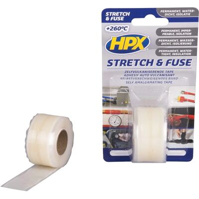 Nastro autovulcanizzante trasparente HPX - 25mm x 3m Nastro autovulcanizzante trasparente HPX - 25mm x 3m