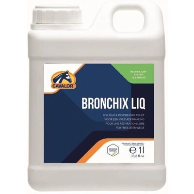 Cavalor Bronchix Liquide - 1000ml - Soutien respiratoire - Publicité Cavalor Bronchix Liquide - 1000ml - Soutien respiratoire - Publicité