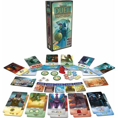 Asmodee 7 Wonders Duel - Pantheon Erweiterung - Brettspiel Asmodee 7 Wonders Duel - Pantheon Erweiterung - Brettspiel