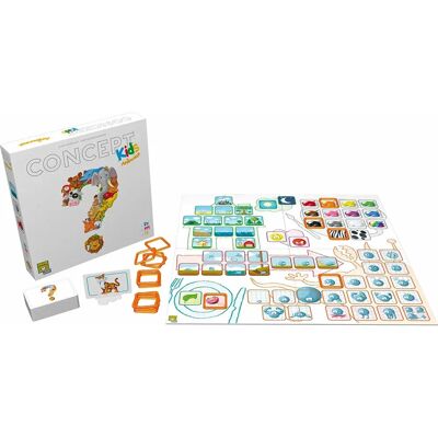 Asmodee CKA-FR01 Kids Concept - Jeu de société - Publicité Asmodee CKA-FR01 Kids Concept - Jeu de société - Publicité