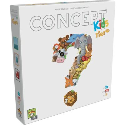 Asmodee Concept Kids - Tiere Spiel, Familie Asmodee Concept Kids - Tiere Spiel, Familie