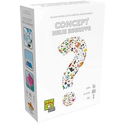 Repos / Asmodee Concept - Neue Begriffe - 10.0 x 4.1 x 14.0 cm - Extensión de Juego de Mesa Repos / Asmodee Concept - Neue Begriffe - 10.0 x 4.1 x 14.0 cm - Extensión de Juego de Mesa