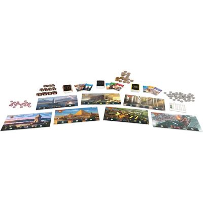 Asmodee 7 Wonders Jeu de Société - Amusement en Famille Asmodee 7 Wonders Jeu de Société - Amusement en Famille