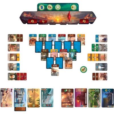 Repos Production RP7DU01 - 7 Wonders Duel - Brettspiel - Mehrfarbig - 2 Spieler - Ab 10 Jahre Repos Production RP7DU01 - 7 Wonders Duel - Brettspiel - Mehrfarbig - 2 Spieler - Ab 10 Jahre