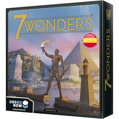 Gra planszowa Asmodee 7 Wonders - Nowa edycja, strategia od 10+ Gra planszowa Asmodee 7 Wonders - Nowa edycja, strategia od 10+