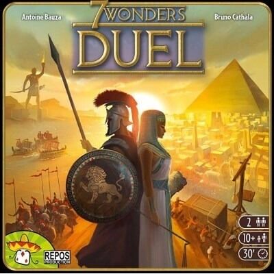 Asmodee 7 Wonders Duel - Jeu de Société pour 2 Joueurs - Stratégie Scientifique et Militaire Asmodee 7 Wonders Duel - Jeu de Société pour 2 Joueurs - Stratégie Scientifique et Militaire
