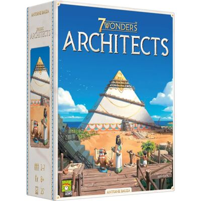 Asmodee REP7WA01FR Jeu de société noir - 7 Wonders: Architects - Publicité Asmodee REP7WA01FR Jeu de société noir - 7 Wonders: Architects - Publicité