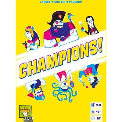 Repos Production Champions - Jeu de société Repos Production Champions - Jeu de société