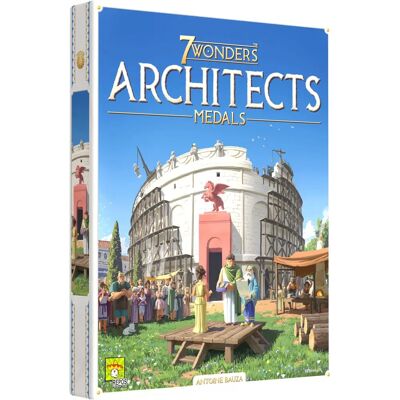 Repos 7 Wonders Architects Medals - Jeu de société - Publicité Repos 7 Wonders Architects Medals - Jeu de société - Publicité