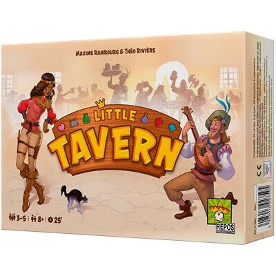 Asmodee Little Tavern - Juego de mesa de 25 min. - Simulación económica Asmodee Little Tavern - Juego de mesa de 25 min. - Simulación económica