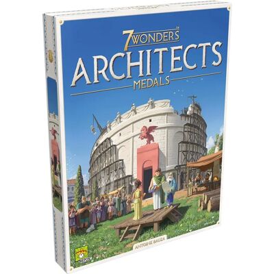Repos Production 7 Wonders Architects - Medaillen, Kartenspiel, für 2-7 Spieler, ab 8 Jahren Repos Production 7 Wonders Architects - Medaillen, Kartenspiel, für 2-7 Spieler, ab 8 Jahren