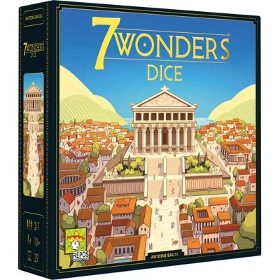 Asmodee 7 Wonders Dice - Jeu de stratégie dès 10 ans - Publicité Asmodee 7 Wonders Dice - Jeu de stratégie dès 10 ans - Publicité