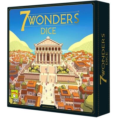 Asmodee 7 Wonders Dice - Jeu de société stratégique pour 3-7 joueurs Asmodee 7 Wonders Dice - Jeu de société stratégique pour 3-7 joueurs