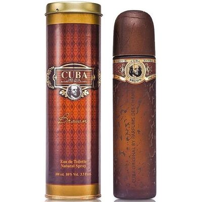 Fragluxe Cuba Brown Eau De Toilette - 35ml per Uomo Fragluxe Cuba Brown Eau De Toilette - 35ml per Uomo