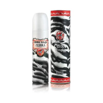 Fragluxe Cuba Jungle Zebra - Muskatnuss, Wasserlilie, 100ml Parfüm Fragluxe Cuba Jungle Zebra - Muskatnuss, Wasserlilie, 100ml Parfüm
