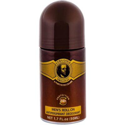 Cuba Cuba Gold Deodorant - Herren 50ml Hygiene Roll-On Cuba Cuba Gold Deodorant - Herren 50ml Hygiene Roll-On