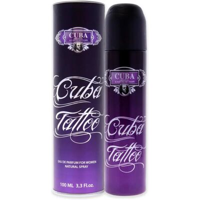Fragluxe Cuba Tattoo Eau De Parfum Spray - 3.4 Oz Fragluxe Cuba Tattoo Eau De Parfum Spray - 3.4 Oz
