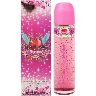 Fragluxe Cuba Strass Heartbreaker Eau De Parfum Spray - 3.4 oz Femmes - Publicité Fragluxe Cuba Strass Heartbreaker Eau De Parfum Spray - 3.4 oz Femmes - Publicité
