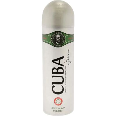 Cuba Déodorant Cuba Green 200ml - Publicité Cuba Déodorant Cuba Green 200ml - Publicité