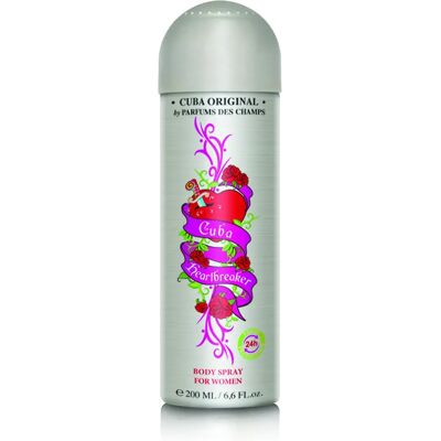 Cuba Heartbreaker Deodorant - 200ml Cuba Heartbreaker Deodorant - 200ml