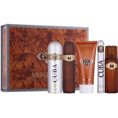 Zestaw prezentowy Cuba Gold od Fragluxe - Woda Toaletowa, Balsam po Golenku, Dezodorant, Żel pod Prysznic Zestaw prezentowy Cuba Gold od Fragluxe - Woda Toaletowa, Balsam po Golenku, Dezodorant, Żel pod Prysznic