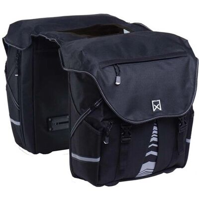Willex 13611 - 50 L - zwart - waterafstotend - Fiets achterbagage-tas Willex 13611 - 50 L - zwart - waterafstotend - Fiets achterbagage-tas
