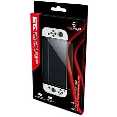 Protecteur d'écran anti-lumière bleue EgoGear SPR10 - Nintendo Switch OLED Protecteur d'écran anti-lumière bleue EgoGear SPR10 - Nintendo Switch OLED