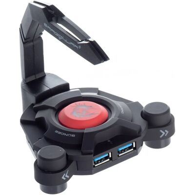 Dragonwar Bungee Modèle - Hub USB 4 Ports - Plateau de câbles flexible - Publicité Dragonwar Bungee Modèle - Hub USB 4 Ports - Plateau de câbles flexible - Publicité