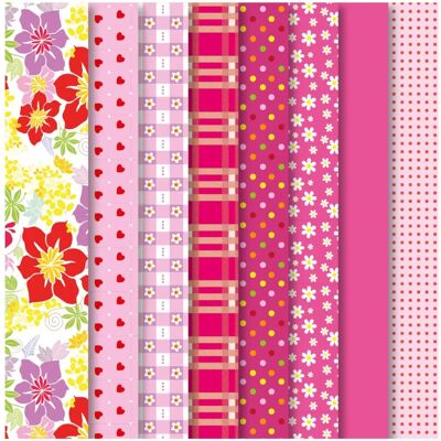 Vervaco Patch in Tessuto di Poliestere Rosa per Alta Moda - Couture Fabric Patch Vervaco Patch in Tessuto di Poliestere Rosa per Alta Moda - Couture Fabric Patch