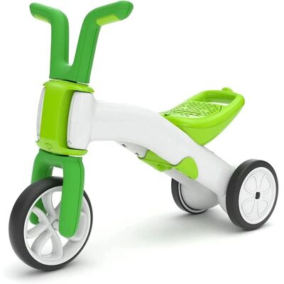 Chillafish Bunzi 02 Verde - Bicicletta di equilibrio 2-in-1 per bambini Chillafish Bunzi 02 Verde - Bicicletta di equilibrio 2-in-1 per bambini