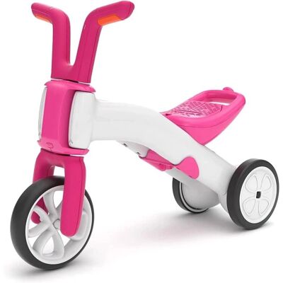 Bici di equilibrio Bunzi rosa 2-in-1 per bambini 1-3 anni Bici di equilibrio Bunzi rosa 2-in-1 per bambini 1-3 anni