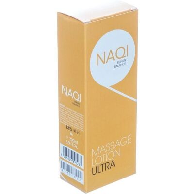 Lotion de massage Naqi Ultra - Non grasse, 200ml - Publicité Lotion de massage Naqi Ultra - Non grasse, 200ml - Publicité