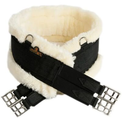 Kentucky Horsewear Sattelgurt mit Lammfellimitat Elastik - Sattelgurt Kentucky Horsewear Sattelgurt mit Lammfellimitat Elastik - Sattelgurt